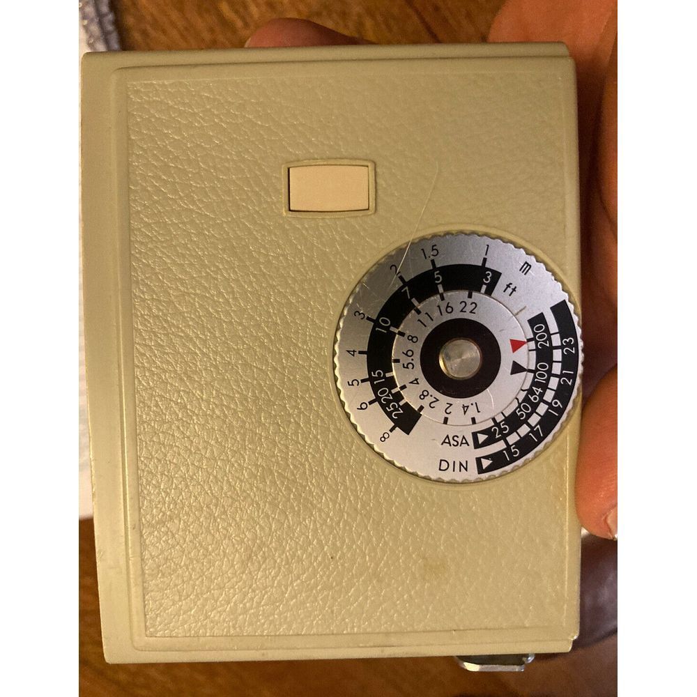 Sears Handheld Light Meter Exposure Meter ASA DIN Film Photography Vintage - Picture 4 of 7
